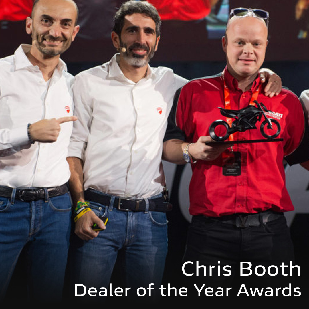 Chris Booth - Ducati Dealer of the Year Awards