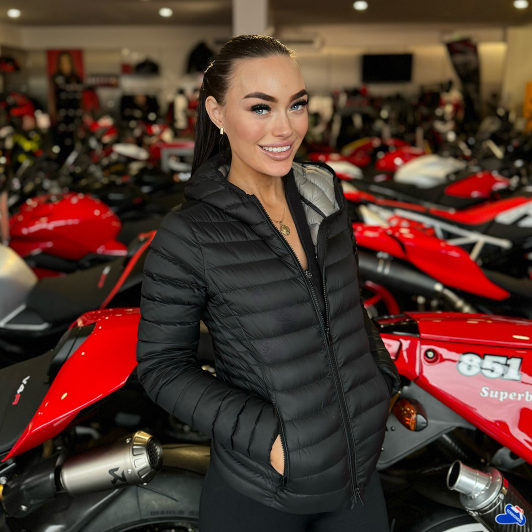 Megan Booth Ducati Store Preston