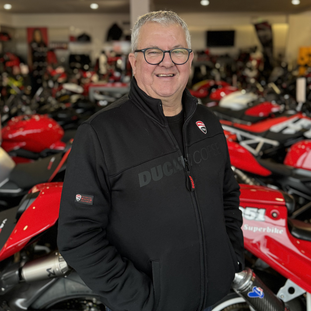 Wayne Kershaw Ducati Store Preston